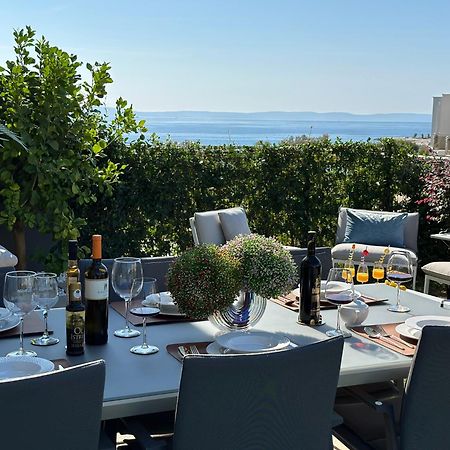 New Luxury Apartment With Private Heated Pool And Amazing Terrace With Seaview Split Eksteriør billede