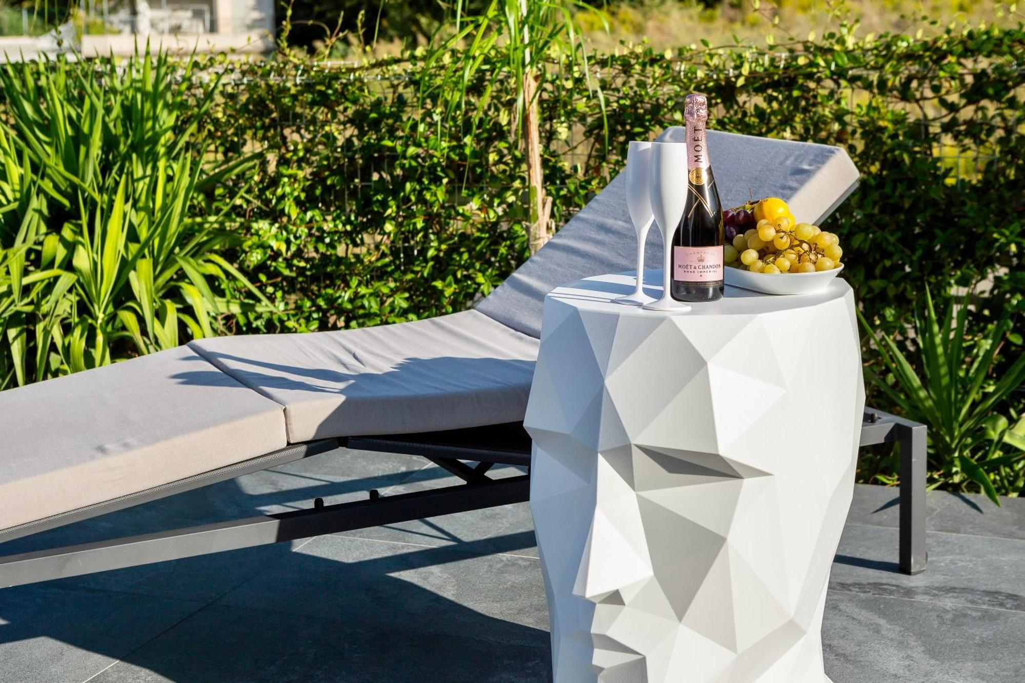 New Luxury Apartment With Private Heated Pool And Amazing Terrace With Seaview Split Eksteriør billede