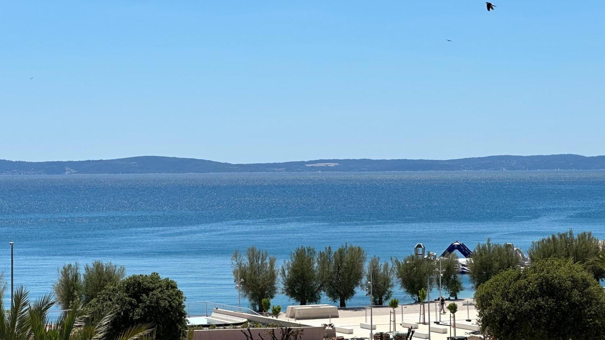 New Luxury Apartment With Private Heated Pool And Amazing Terrace With Seaview Split Eksteriør billede